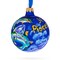 Pisces Zodiac Horoscope Sign Glass Ball Christmas Ornament 3.25 Inches